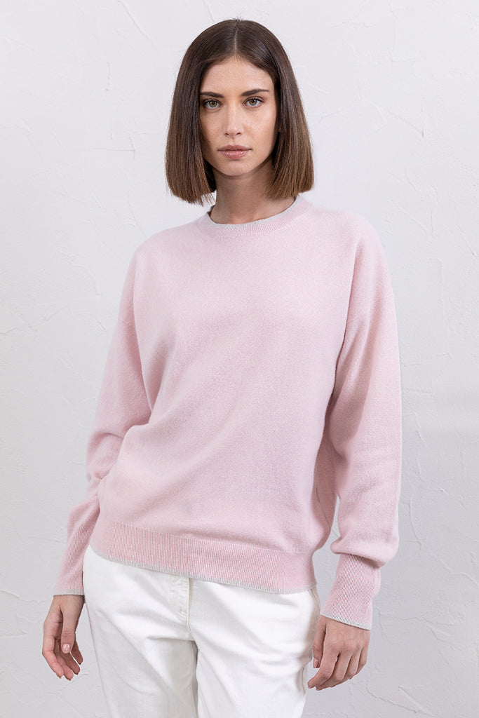 Merino wool and cashmere sweater  