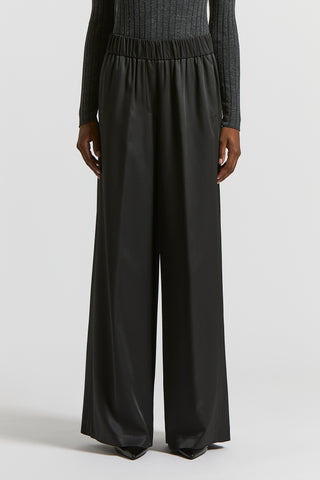Pantalone in fluido twill di viscosa
