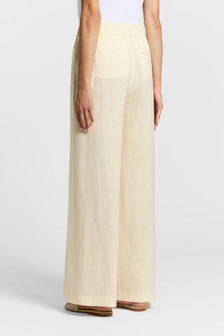 Linen canvas trousers