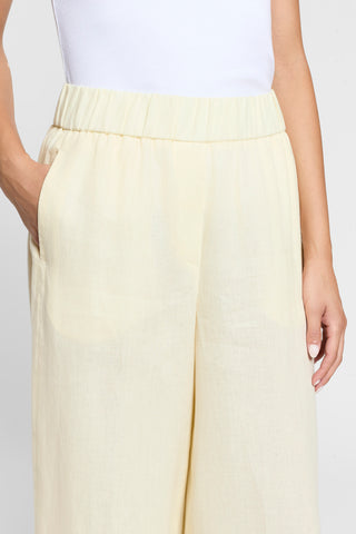 Linen canvas trousers