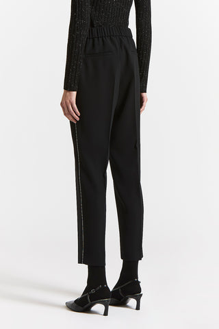 Pantalone in fluido cadì crepe