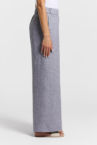 Pantalone in tela leggera di puro lino