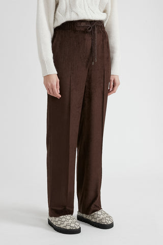 Wide wale corduroy trousers  