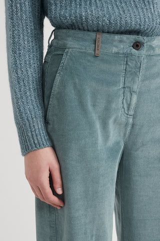 Needlecord carrot trousers  