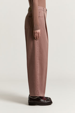 Pantalone in gabardina di cotone
