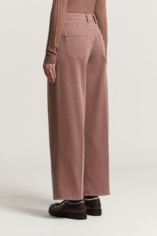 Pantalone in gabardina di cotone