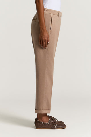 Pantalone in gabardina di cotone