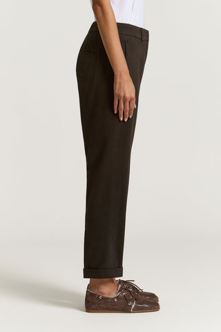 Pantalone in gabardina di cotone