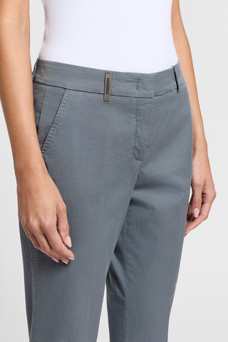 Cotton gabardine iconic 4718 trousers