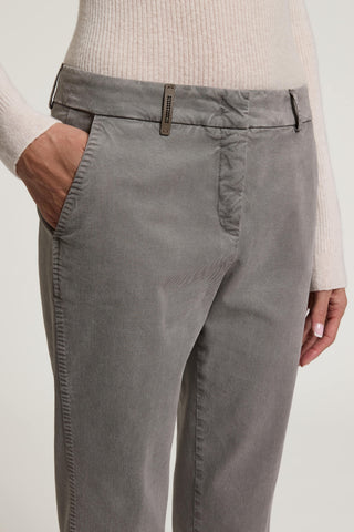 Pantalone Iconic 4718 in gabardina 3 / 3