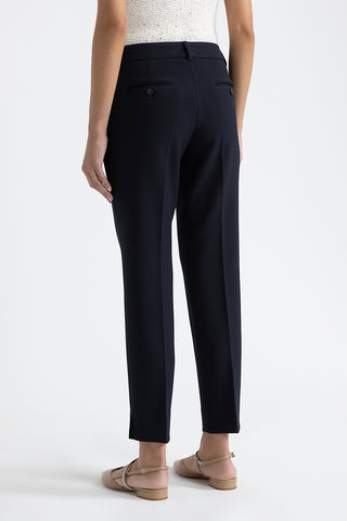 Two-way stretch fabric cigarette trousers  