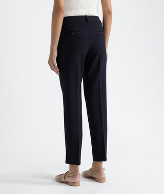 Double technical fabric trousers