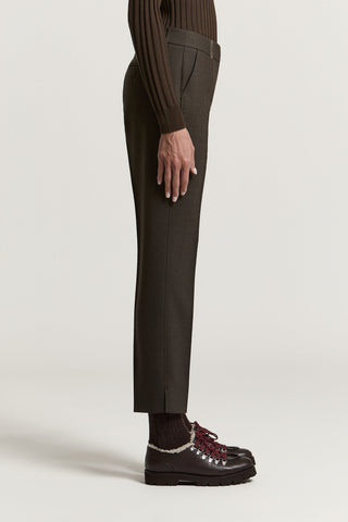 Pantalone Iconic 4718 in flanella di lana tecnica