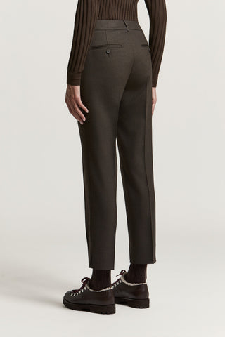 Pantalone Iconic 4718 in flanella di lana tecnica