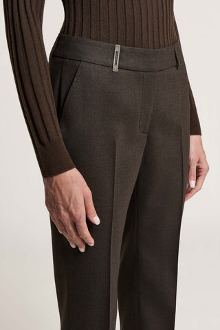 Pantalone Iconic 4718 in flanella di lana tecnica