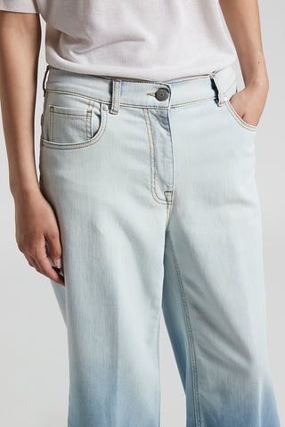 5-pocket jeans in light comfort cotton denim