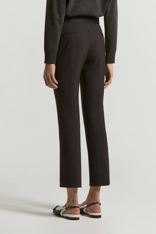 Double technical fabric trousers