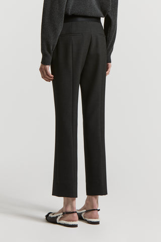 Double technical fabric trousers