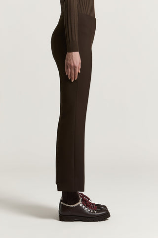 Pantalone a sigaretta in tela tecnica double