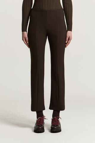 Pantalone a sigaretta in tela tecnica double