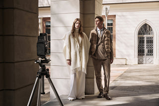 fw25 woman and man looks