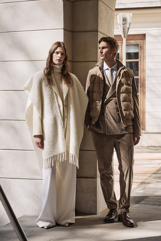 fw25 woman and man looks