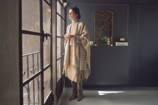 Gonna in frangia di viscosa lurex