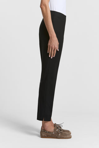 Pantalone a sigaretta in tela di cotone strech