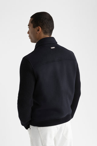 Double-face wool and cashmere jacket  