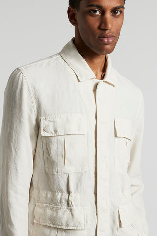 Pure linen Sahara jacket