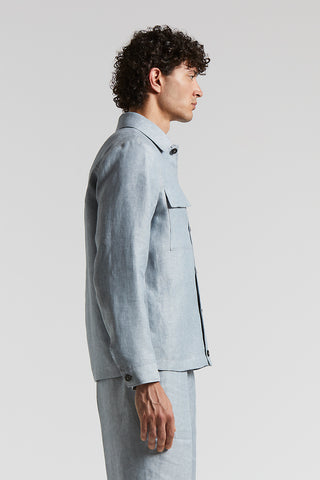 Ermenegildo Zegna pure linen overshirt