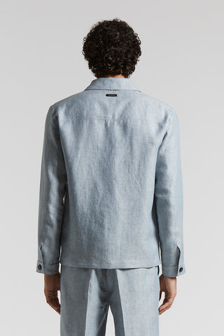 Ermenegildo Zegna pure linen overshirt