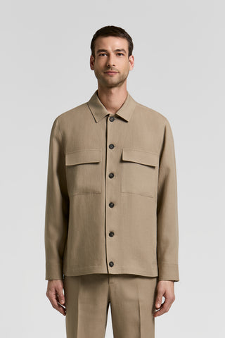 Overshirt in lino