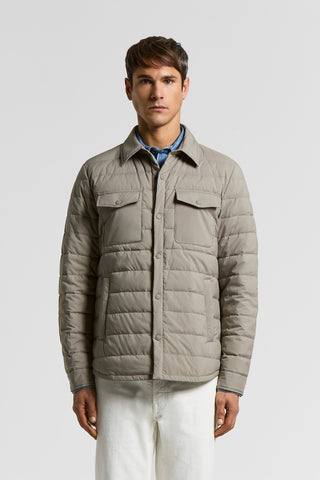 Giubbino camicia trapuntato