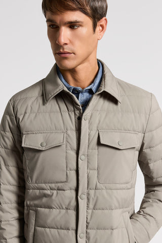 Giubbino camicia trapuntato