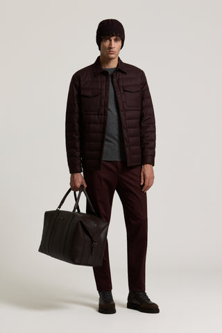 Giubbino in gabardina di pura lana 2 / 3
