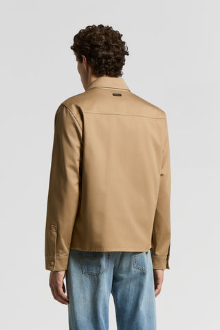 Giacca camicia con zip