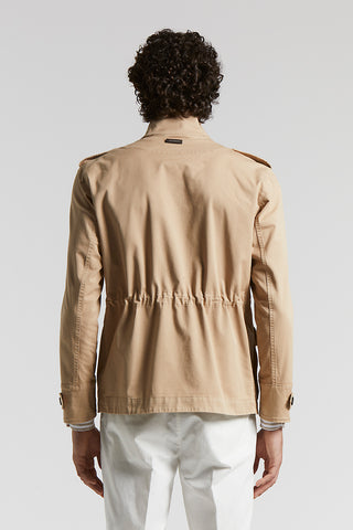 Comfort cotton gabardine field jacket