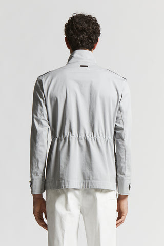 Comfort cotton gabardine field jacket