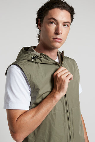 Solotex technical fabric waistcoat