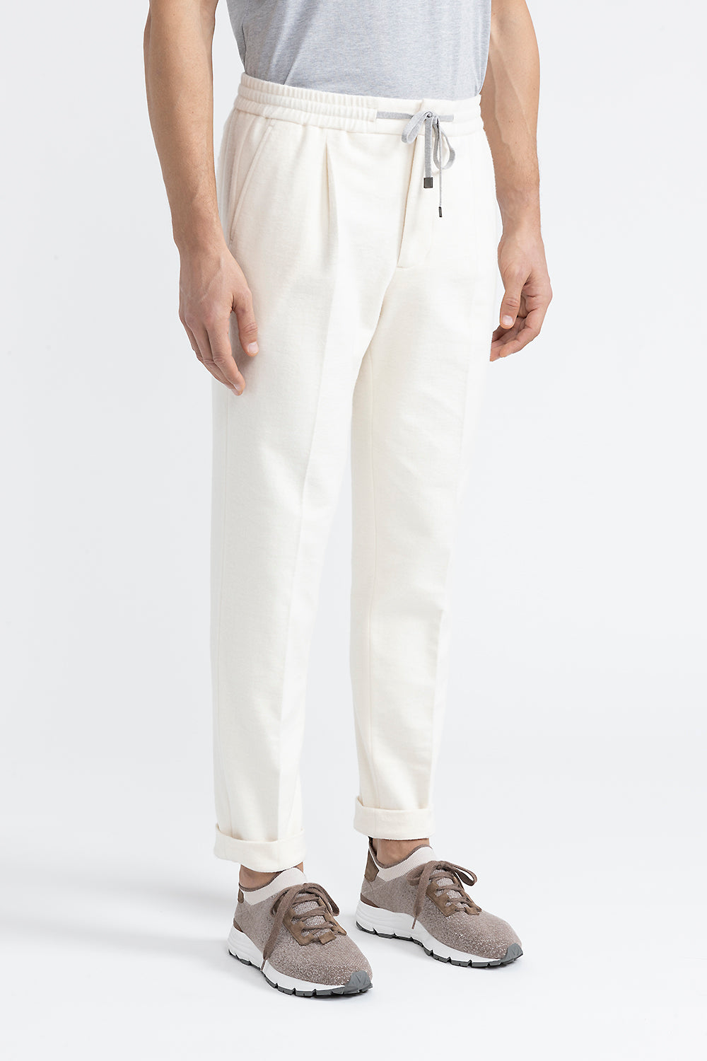 Peserico Pantalone jogger in misto cotone