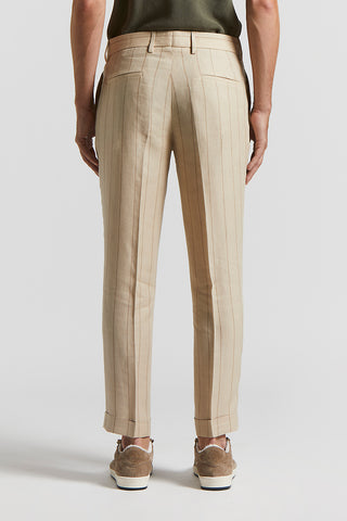 Ermenegildo Zegna linen chino trousers