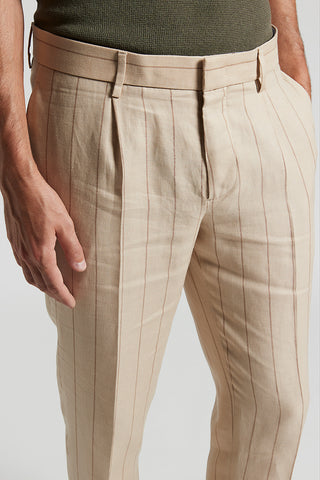 Ermenegildo Zegna linen chino trousers