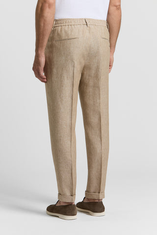 Linen jogger pants