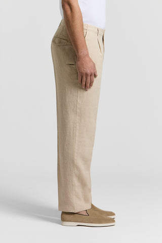 Pantalone in tela di lino