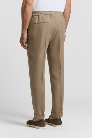 Linen jogger pants