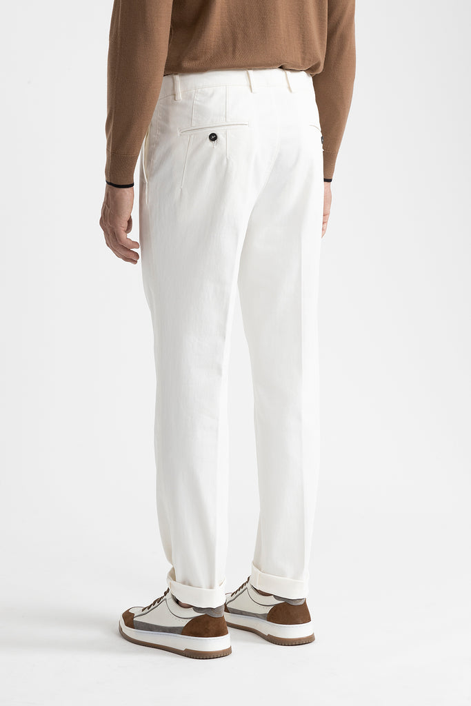 Stretch cotton chinos  