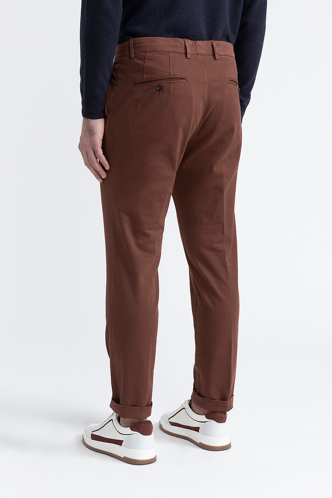 Stretch cotton chinos  