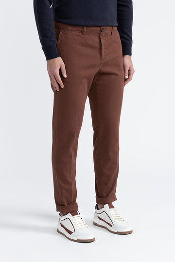 Stretch cotton chinos  