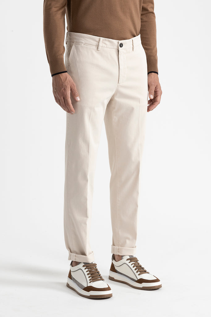 Stretch cotton chinos  